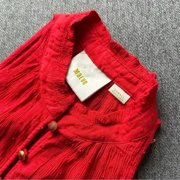 Anthropologie Maeve Alemeda Button Front Halter Top XS - Picture 4 of 7